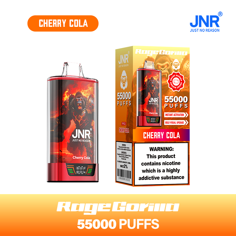 JNR Rage Gorilla 55000 55K puffs Disposable Vape