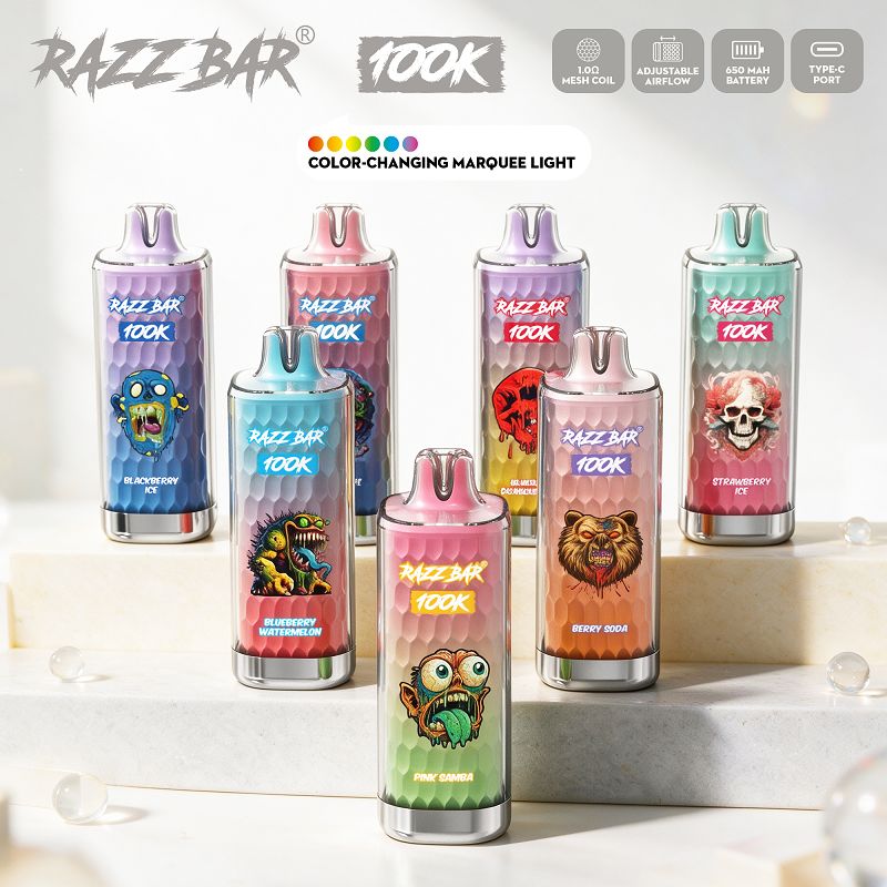 Razz Bar 100K Puffs Disposable Vape 