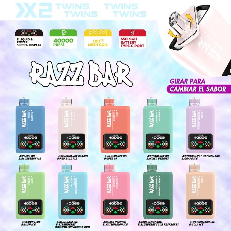 Razz Bar 40K 40000 puffs Disposable Vape